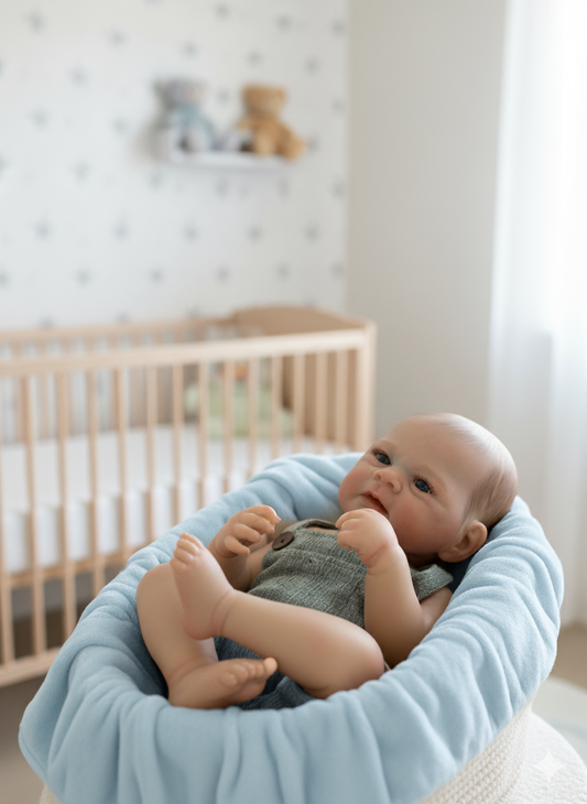 Reborn Baby Miguel with Vinyl Body – Real Touch
